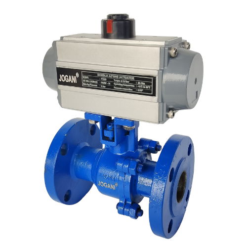Pneumatic Actuator Operated Ball Valve