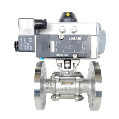 2-piece flanged end ball valve