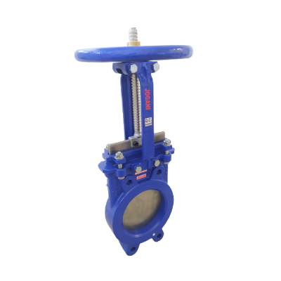 cast iron knife edge gate valve