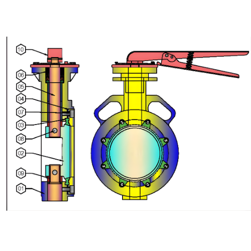 OFFSET SPHERICAL BUTTERFLY VALVE 4