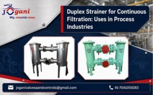 Duplex Strainer for Continuous Filtration Uses in Process Industries