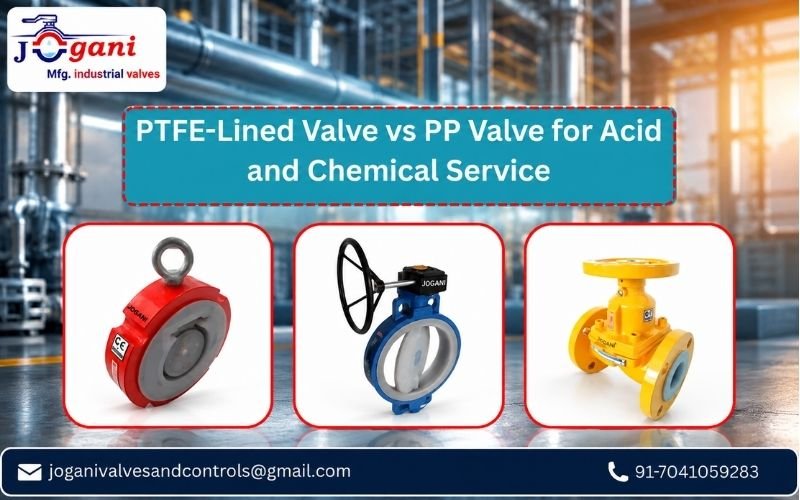 PTFE-Lined Valve vs PP Valve for Acid and Chemical Service